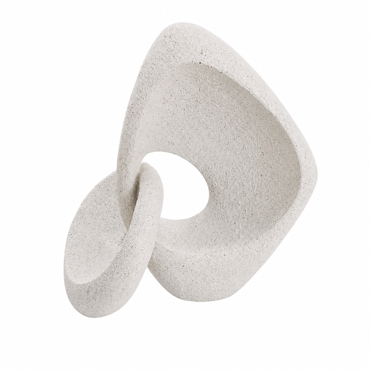 74942 - ESCULTURA EM RESINA CREME