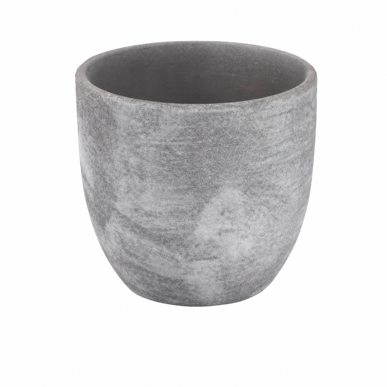 74301 - VASO EM CERAMICA CINZA