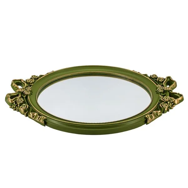 BANDEJA ESPELHADA DCASA PLASTICO 35X25CM BT00116