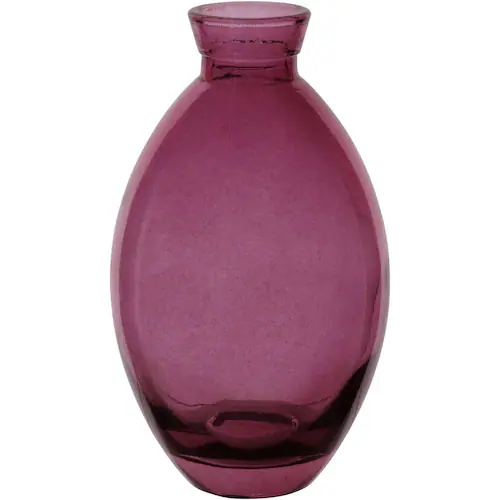 VASO VIDRO FOSCO ROXO 36/1