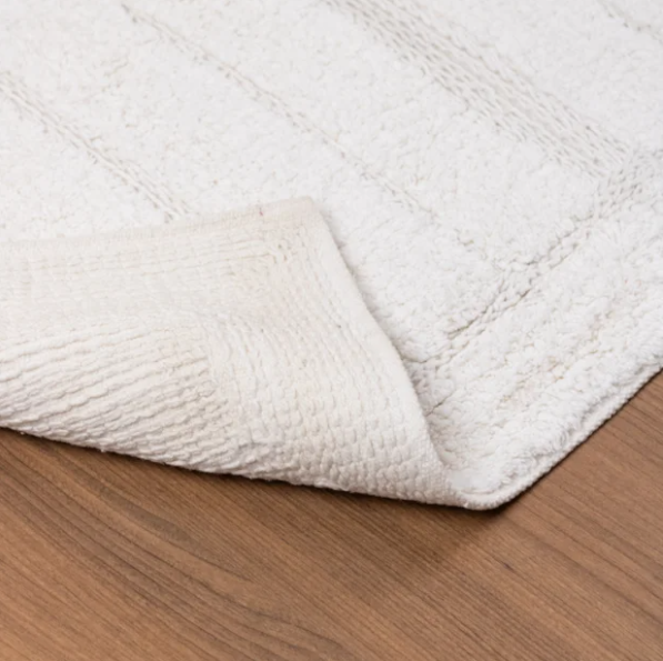 TAPETE CHENAI 0,60 X 0,90 UNICO/BRANCO-7899967019551