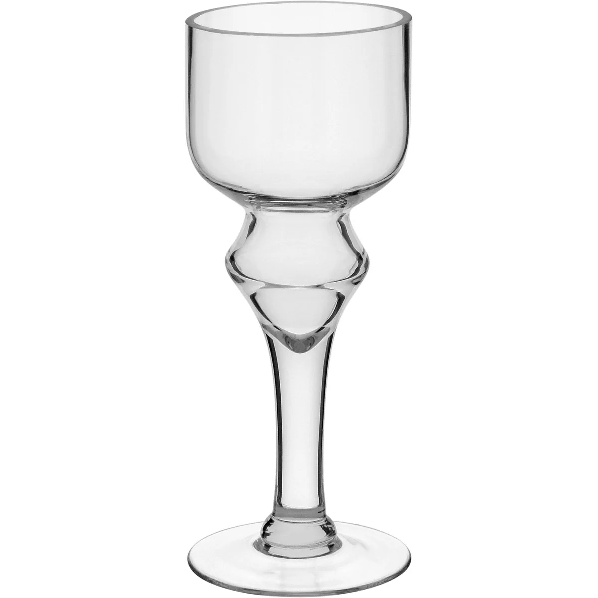 VASO EM VIDRO30 x 12 cm(A x ) 1353