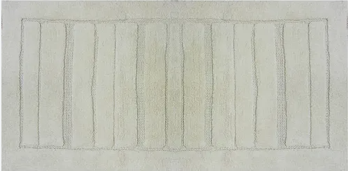 TAPETE CHENAI 0,60 X 0,90 UNICO/MARFIM-7899967019575