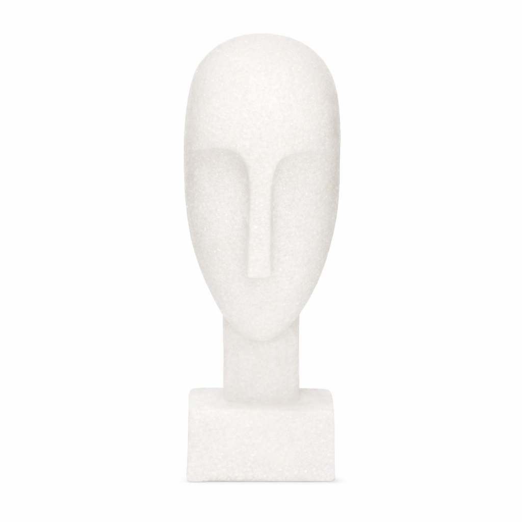 74900 - ESCULTURA EM RESINA BUSTO BRANCO P