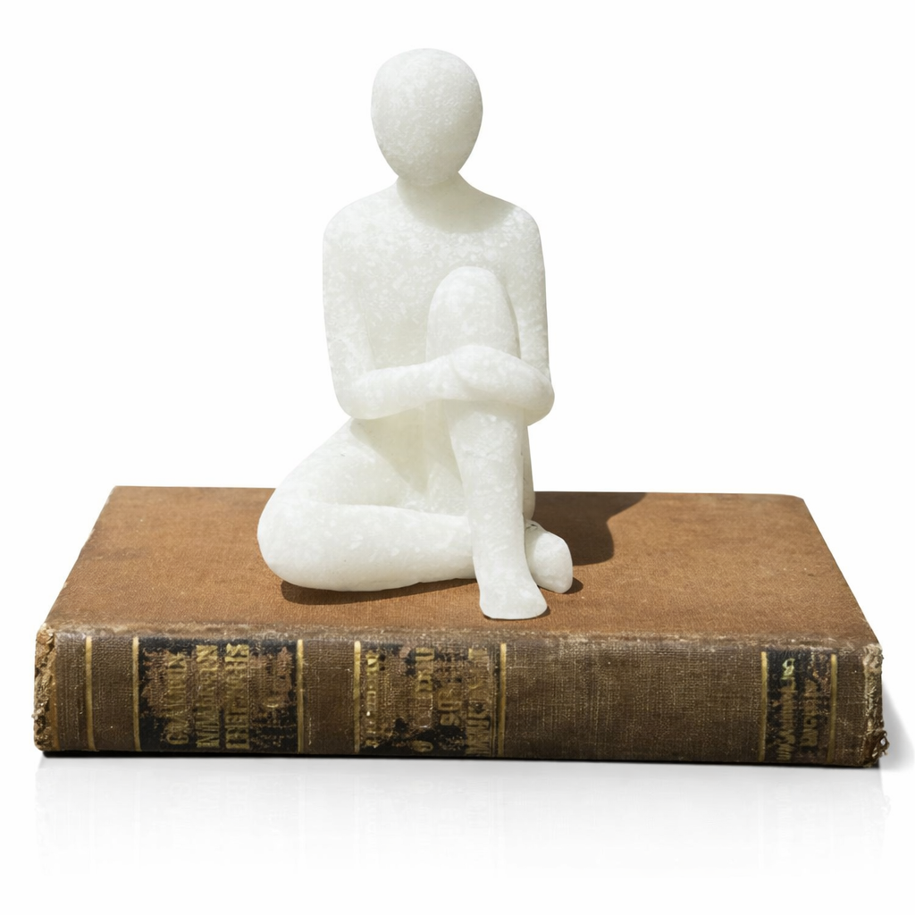74919 - ESCULTURA EM RESINA BRANCO
