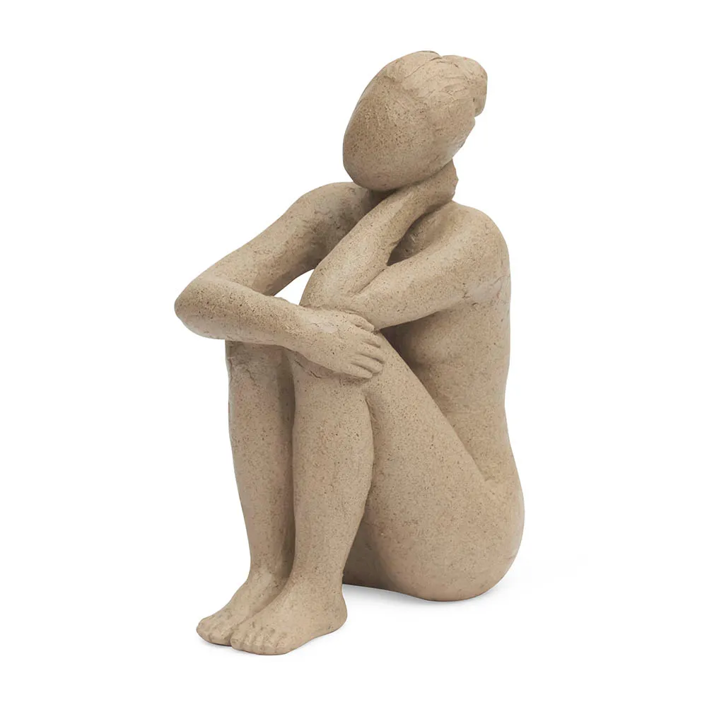 75034 - ESCULTURA MULHER EM RESINA P ambientado