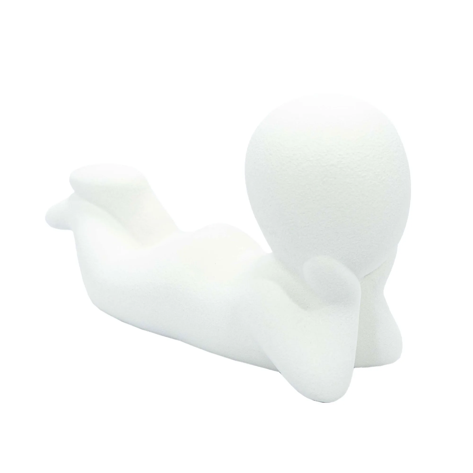 66556 - ESCULTURA EM CERAMICA HOMEM DEITADO