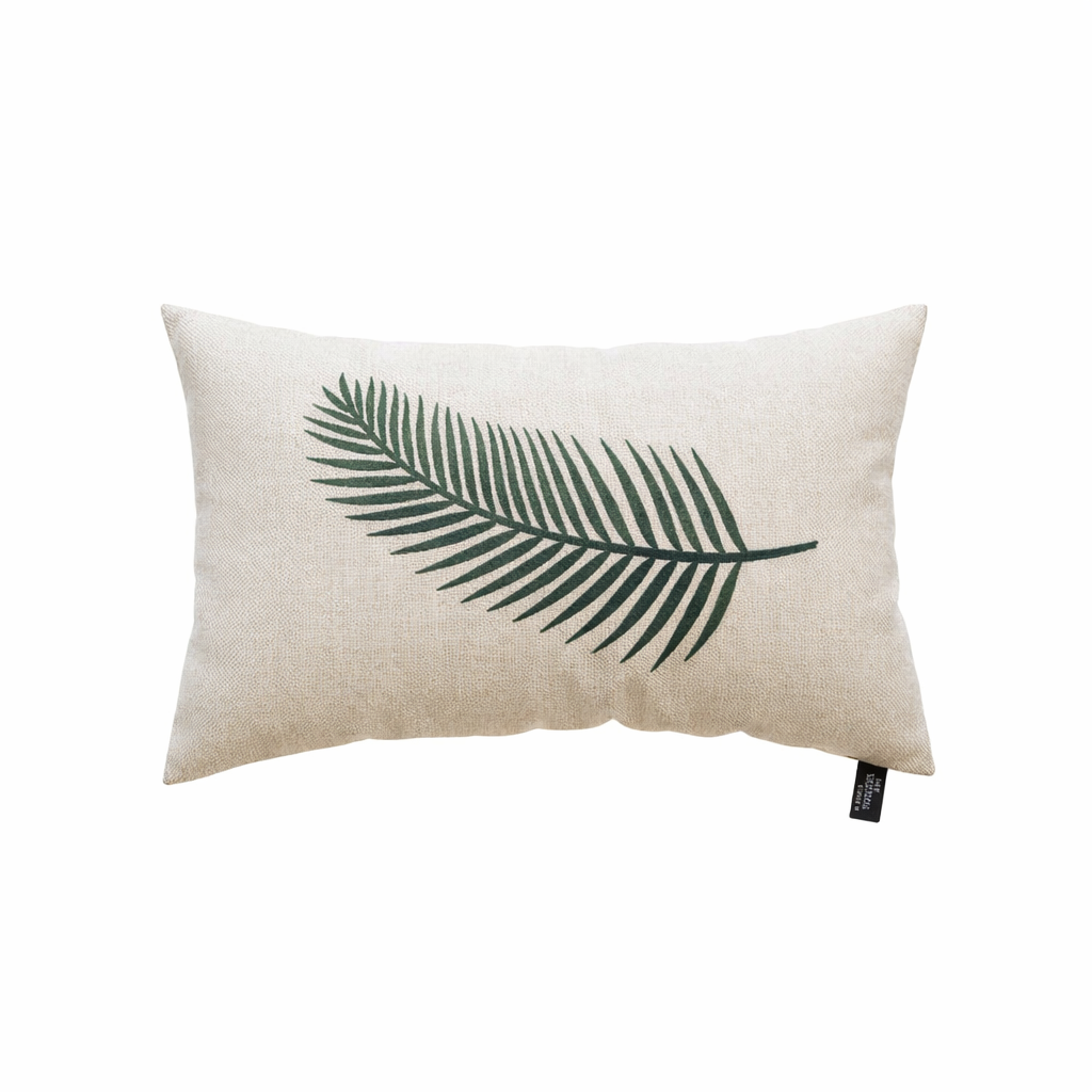 P50 CP ALMOFADA FOLHAS 30X50 VERDE