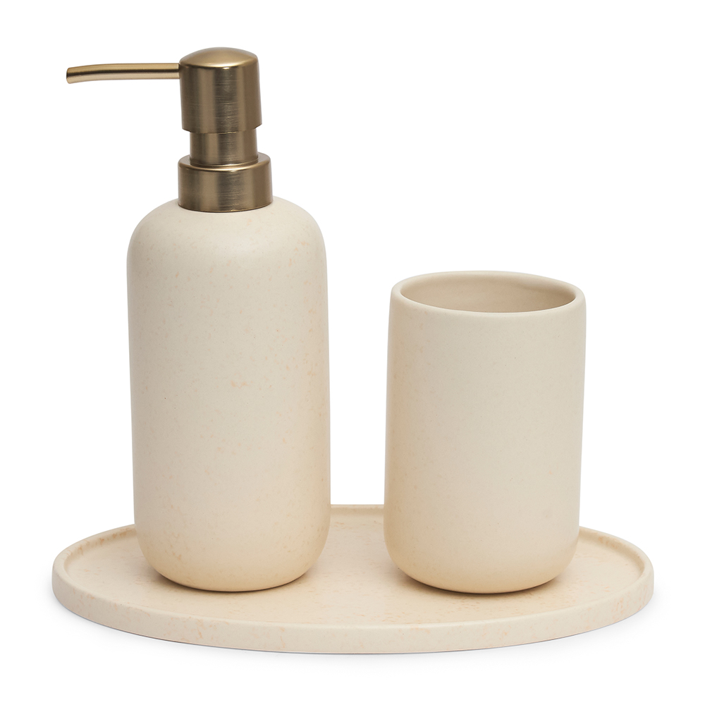 KIT EM CERAMICA PARA BANHEIRO