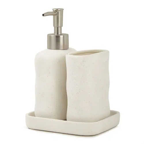 KIT PARA BANHEIRO EM CERAMICA