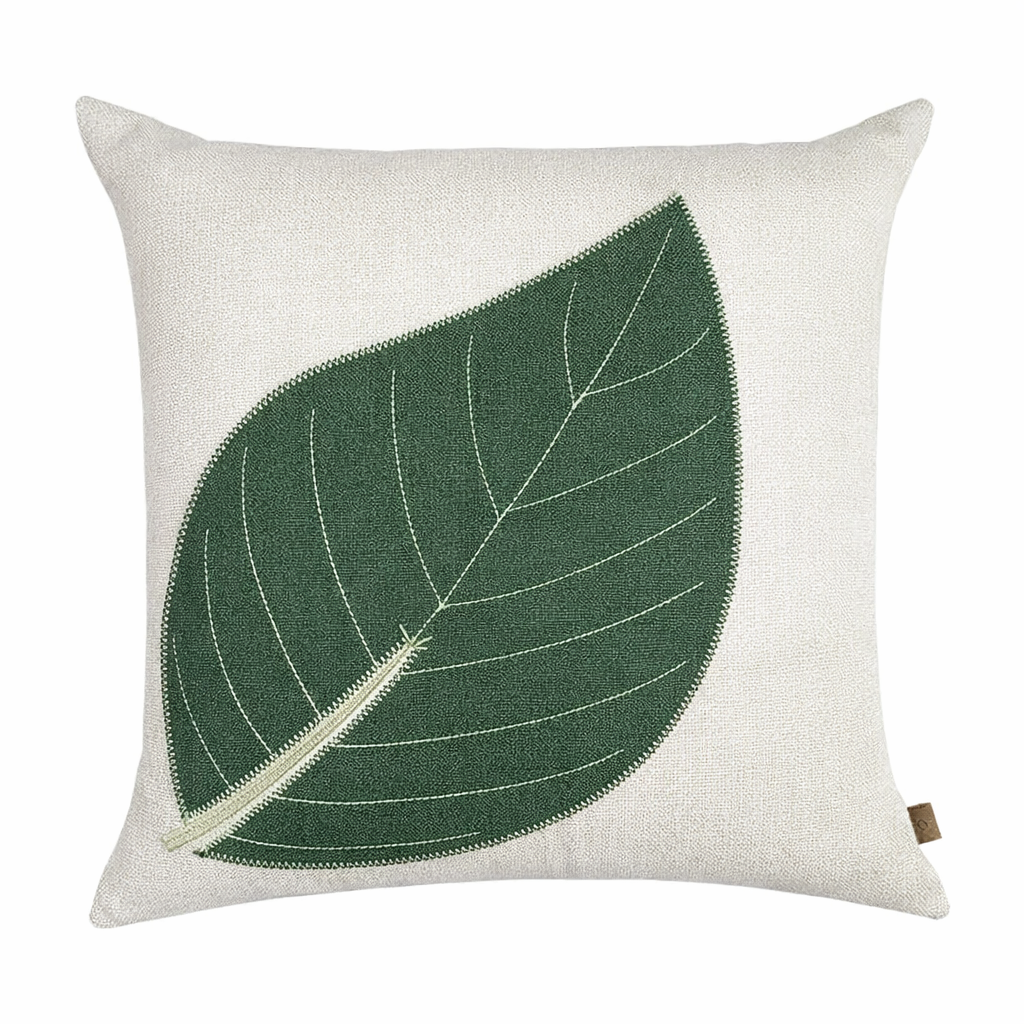 ST59 CP ALMOFADA FOLHA AP 50X50 VERDE